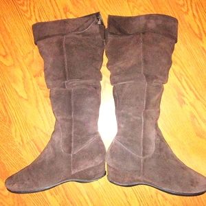 Me Too Brown Leather Brown boots#